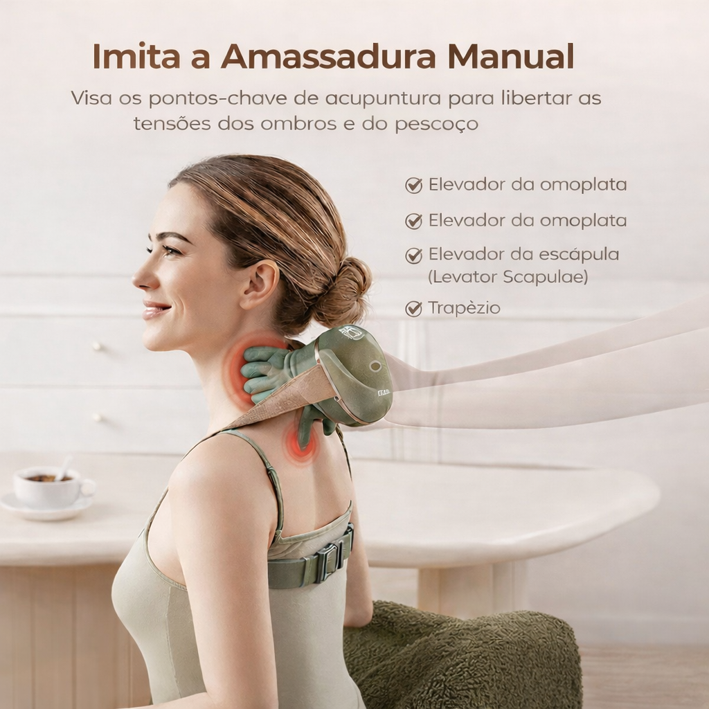 O melhor massageador cervical portáti