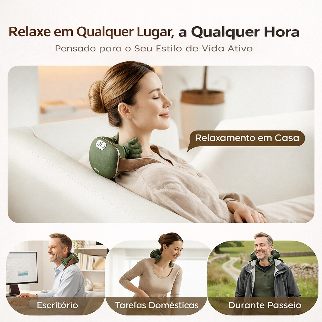O melhor massageador cervical portáti