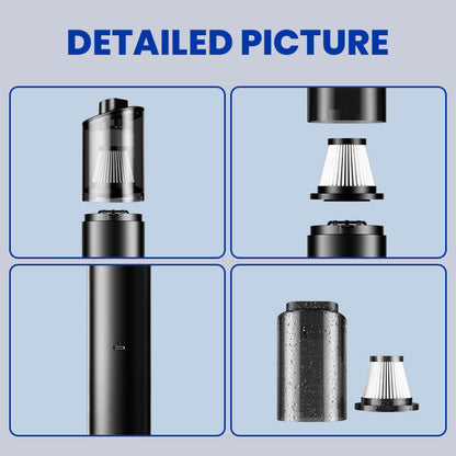 Aspirador Portátil Sem Fios para Carro & Casa